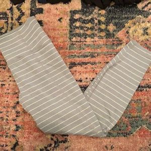 Striped 7/8 leggings